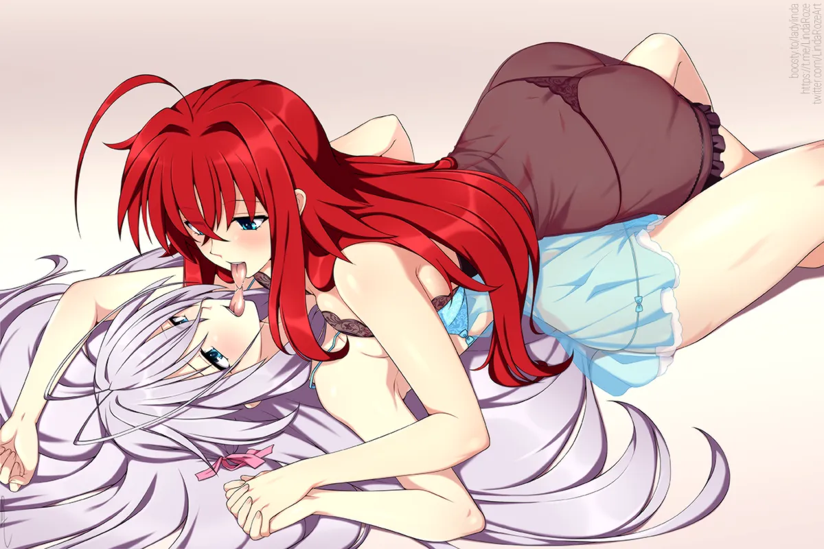 Rias Gremory, Rossweisse by Lindaroze