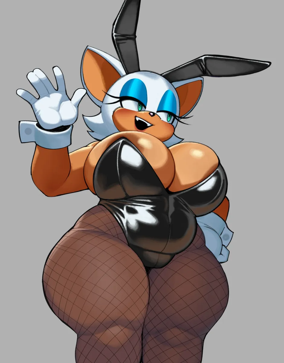 Rouge The Bat by Fiinel