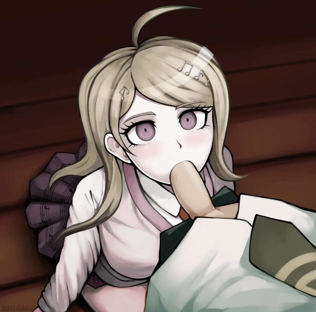 Hinata Hajime, Akamatsu Kaede by Triple Stabber