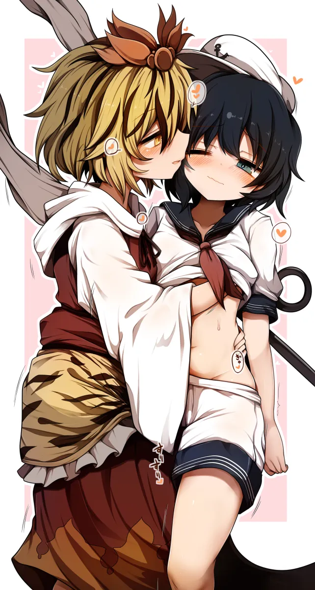 Toramaru Shou, Murasa Minamitsu by Hagure Kedama