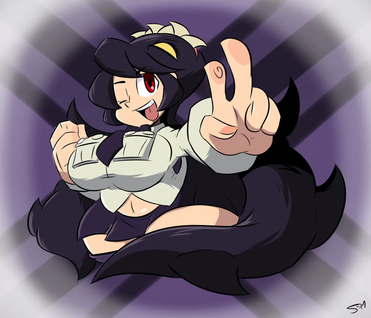 Filia (Skullgirls), Samson (Skullgirls) by Solarmannstudio