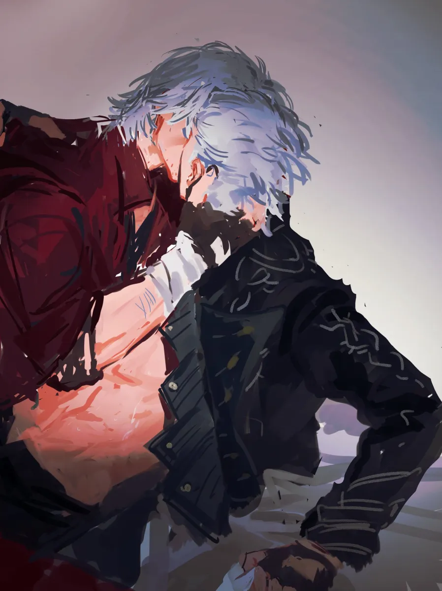 Dante (Devil May Cry), Vergil (Devil May Cry) by Baora1N