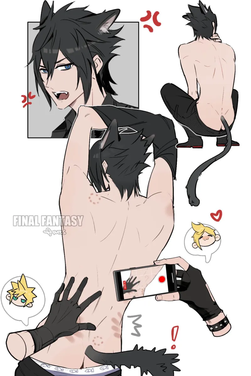Cloud Strife, Noctis Lucis Caelum by Aries20770321