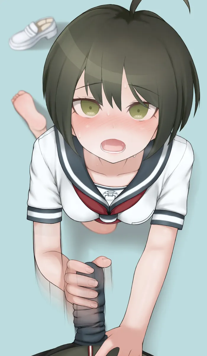Naegi Makoto, Naegi Komaru by Maa (Maa1)
