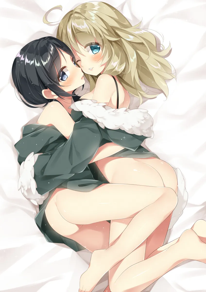 Yuuri (Shoujo Shuumatsu Ryokou), Chito (Shoujo Shuumatsu Ryokou) by Gau (N00 Shi)