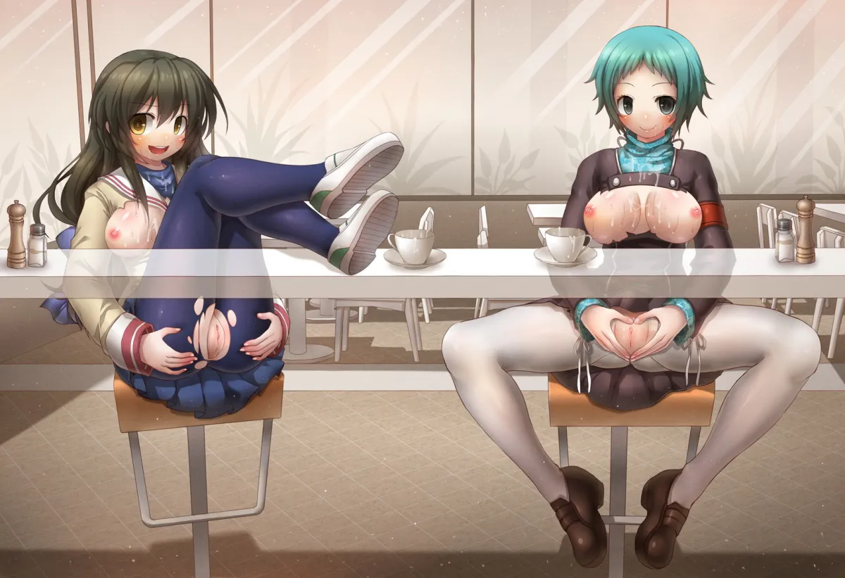 Yamagishi Fuuka, Ibuki Fuuko by Emperpep