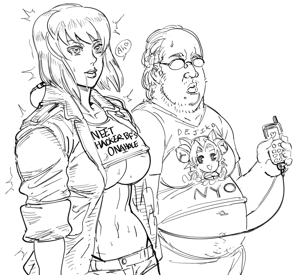 Kusanagi Motoko, Dejiko by Bb (Baalbuddy)