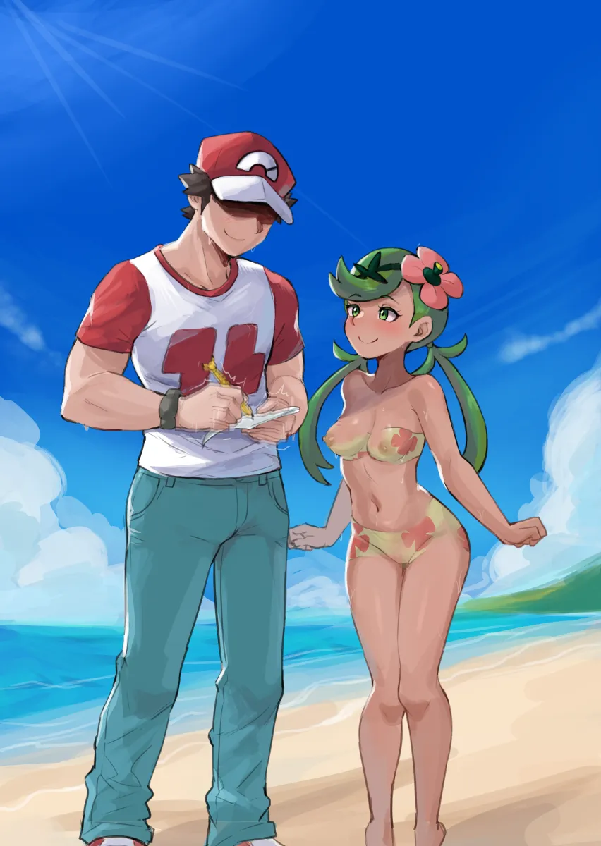 Pikachu, Red (Pokemon) by Artsheops