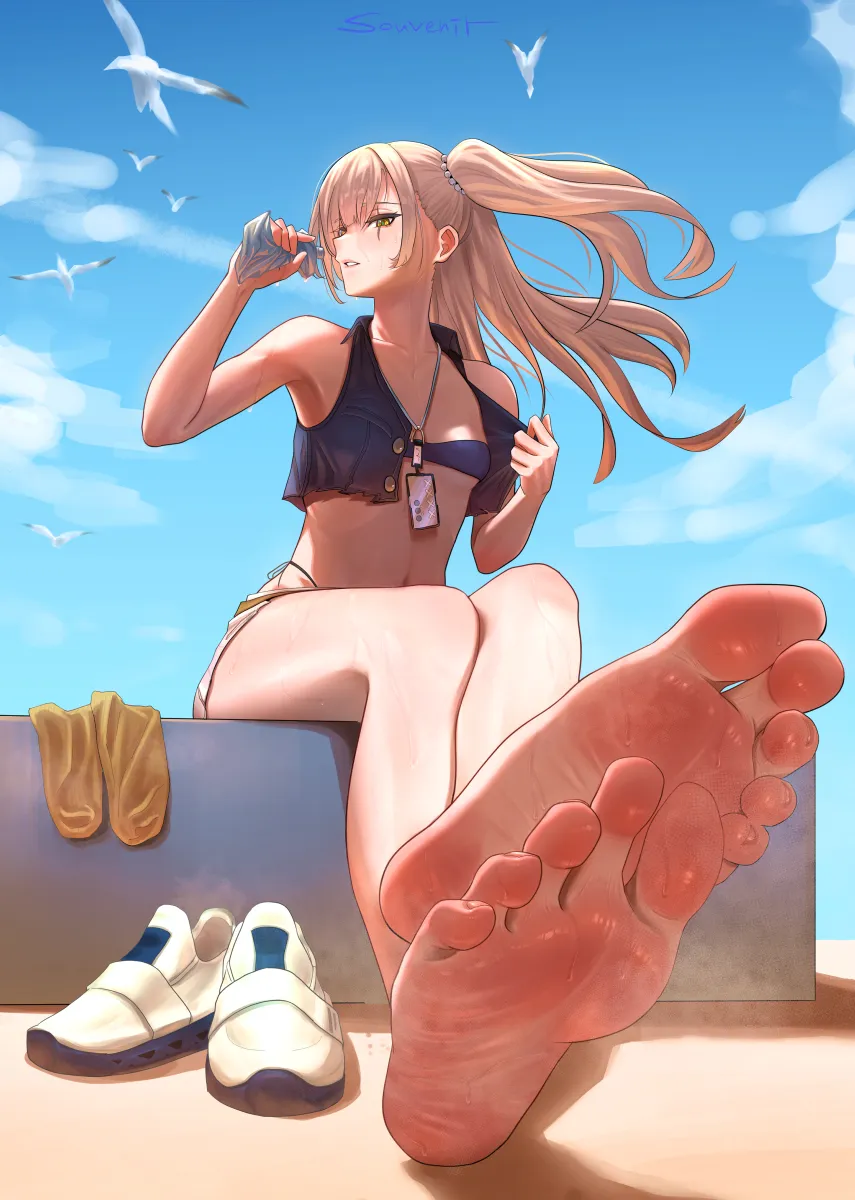 Ump45 (Girls' Frontline), Leva (Girls' Frontline 2) by Souvenirinevuos
