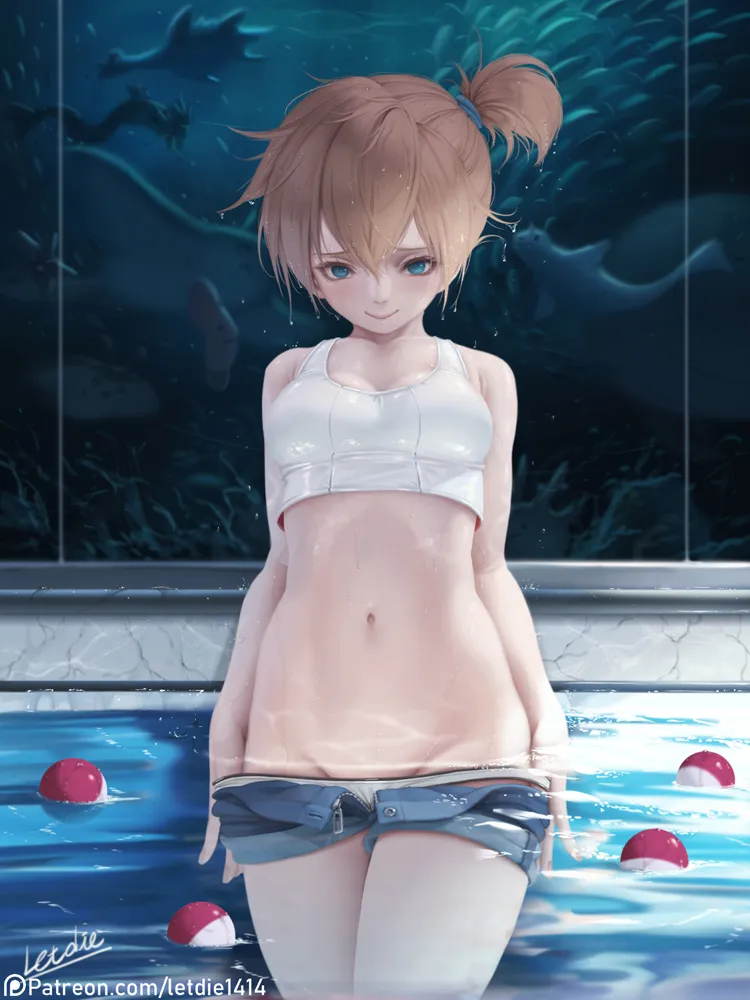 Misty (Pokemon), Lapras by Letdie1414