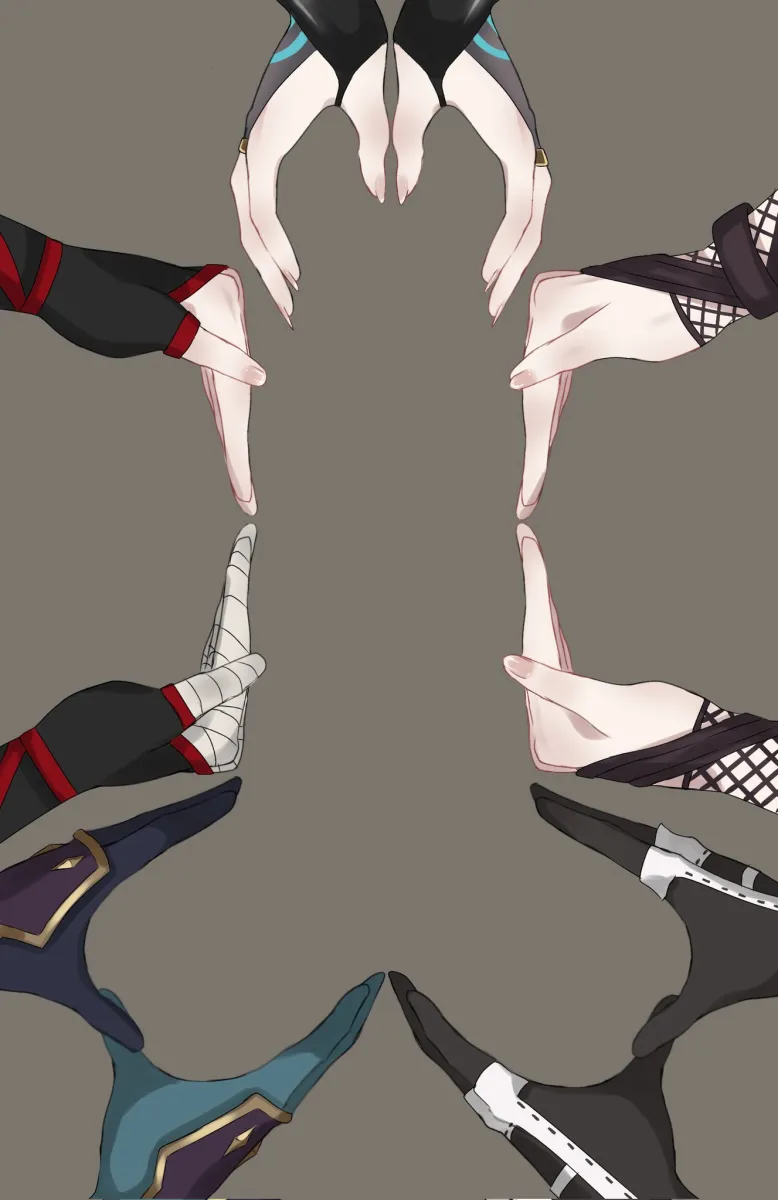 Scaramouche (Genshin Impact), Xiao (Genshin Impact) by Didin Ed