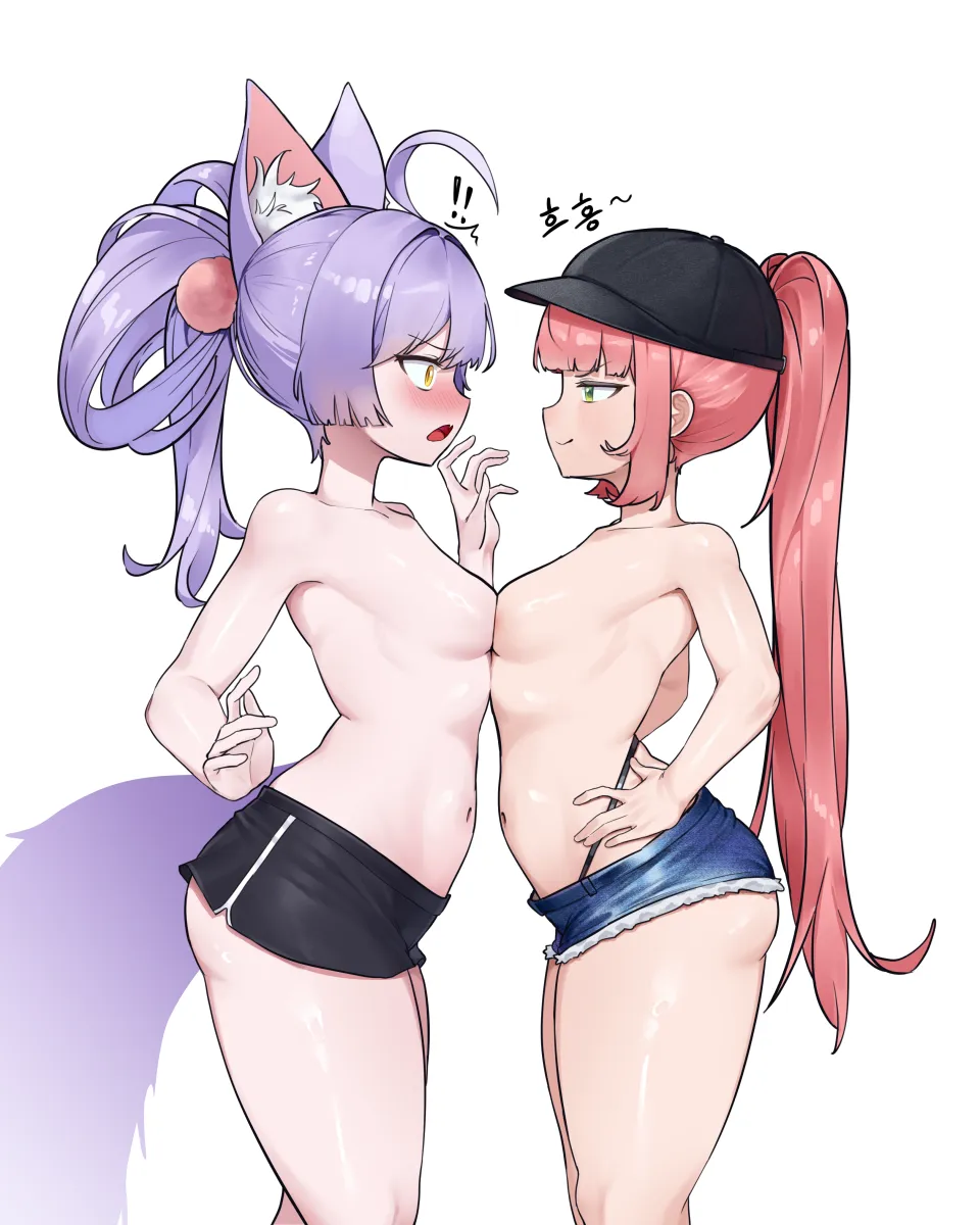 Tenko Shibuki, Hanako Nana by Dimdor