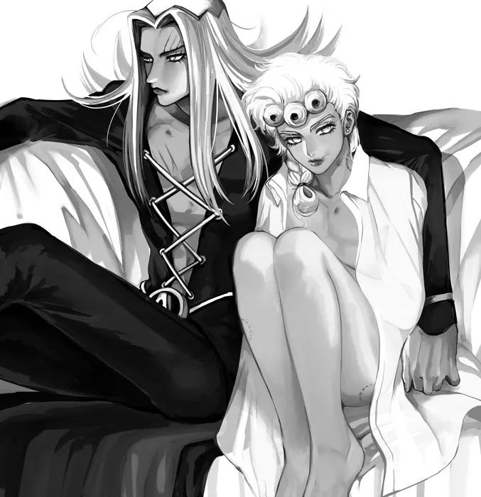 Giorno Giovanna, Leone Abbacchio by Zakki