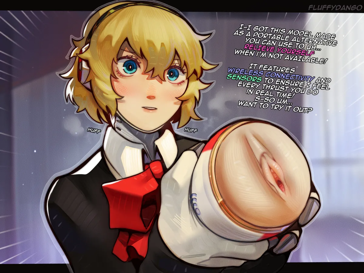 Aigis (Persona) by Fluffydango