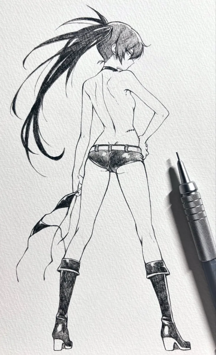 Black Rock Shooter (Character) by Seishun Dendeke