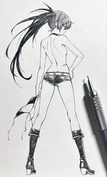 Black Rock Shooter (Character) rule 34