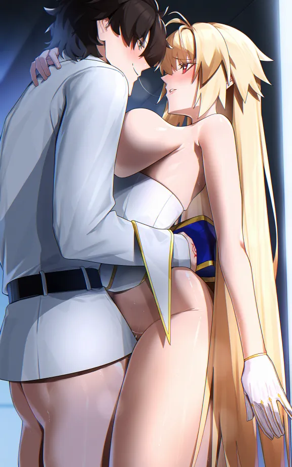Fujimaru Ritsuka (Male), Arcueid Brunestud by Tamamoice