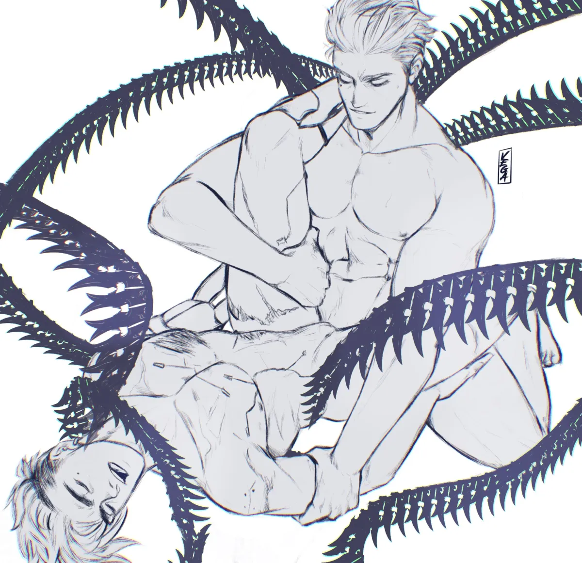 Vash The Stampede, Millions Knives by Nebulousvega