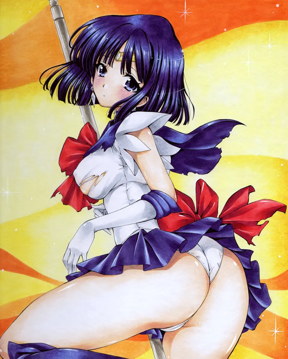 Tomoe Hotaru, Sailor Saturn by Hmdark-9