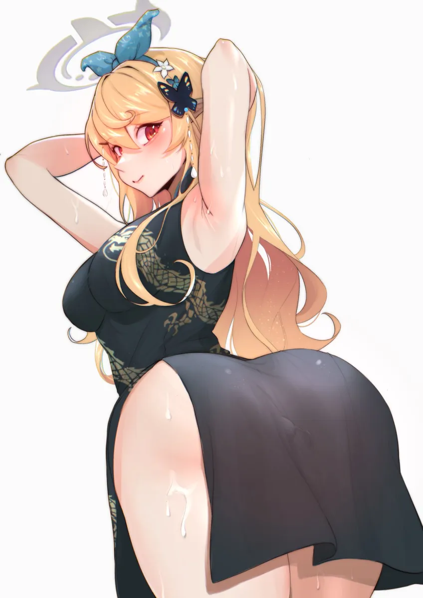 Kisaki (Blue Archive), Pomu Rainpuff by Slewpie