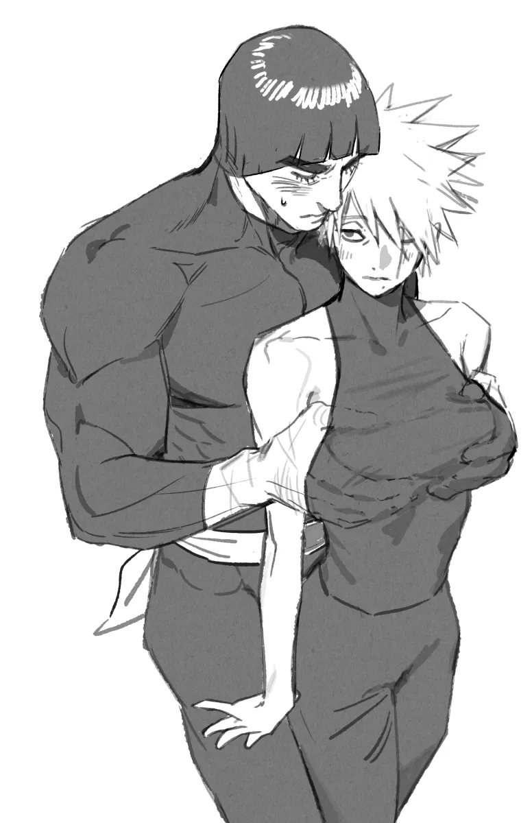 Hatake Kakashi, Might Guy by M0 Mo Momo