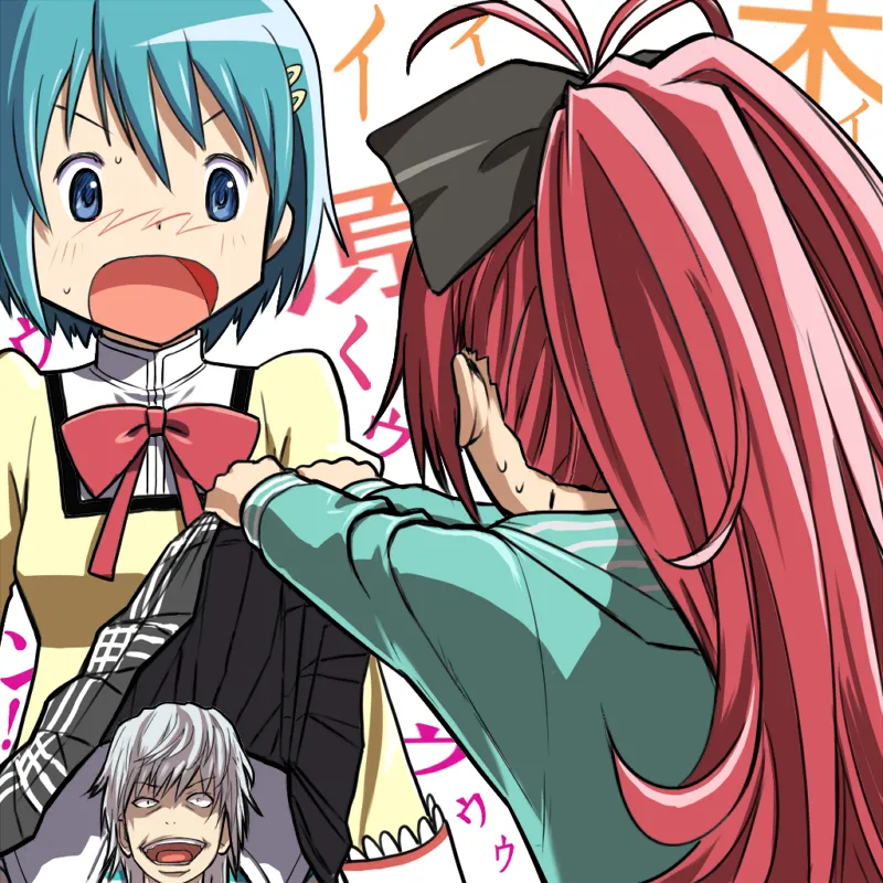 Miki Sayaka, Sakura Kyoko by Mushi Gyouza