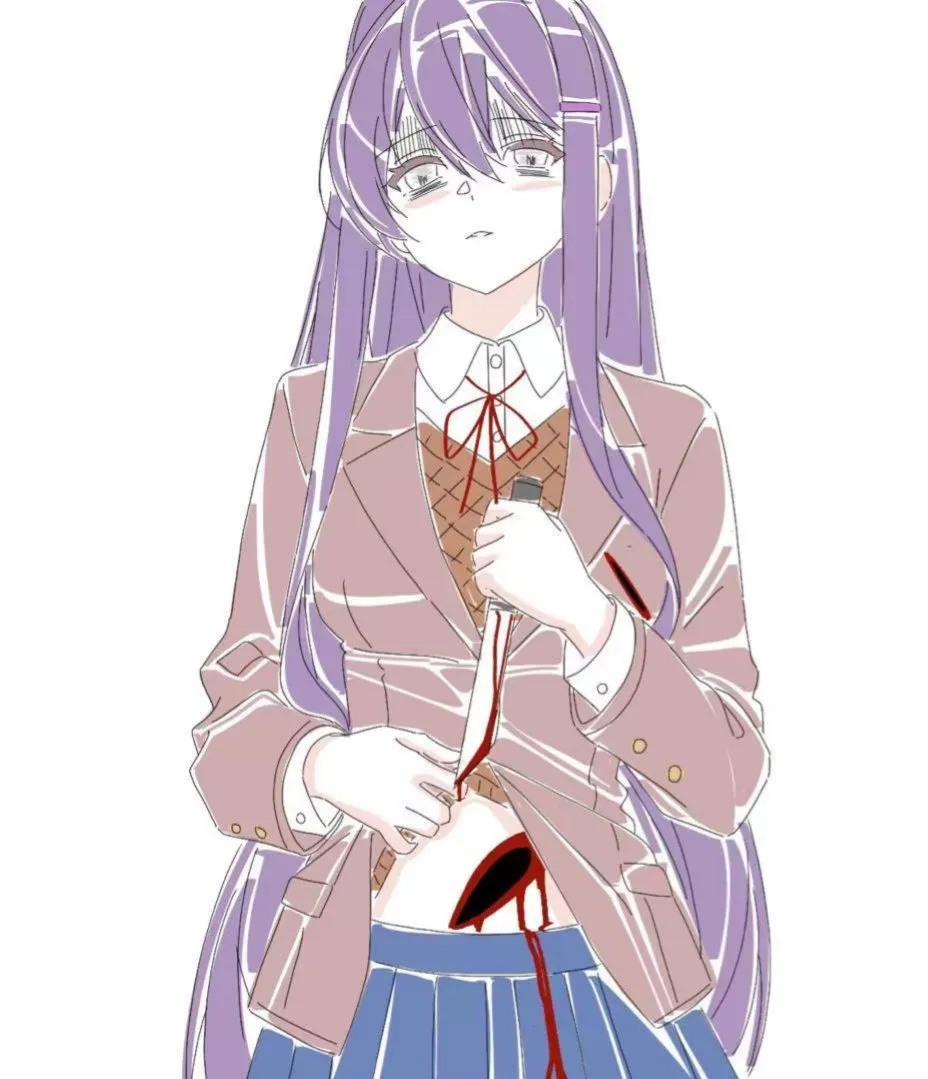 Yuri (Doki Doki Literature Club) by Rachel Campbell