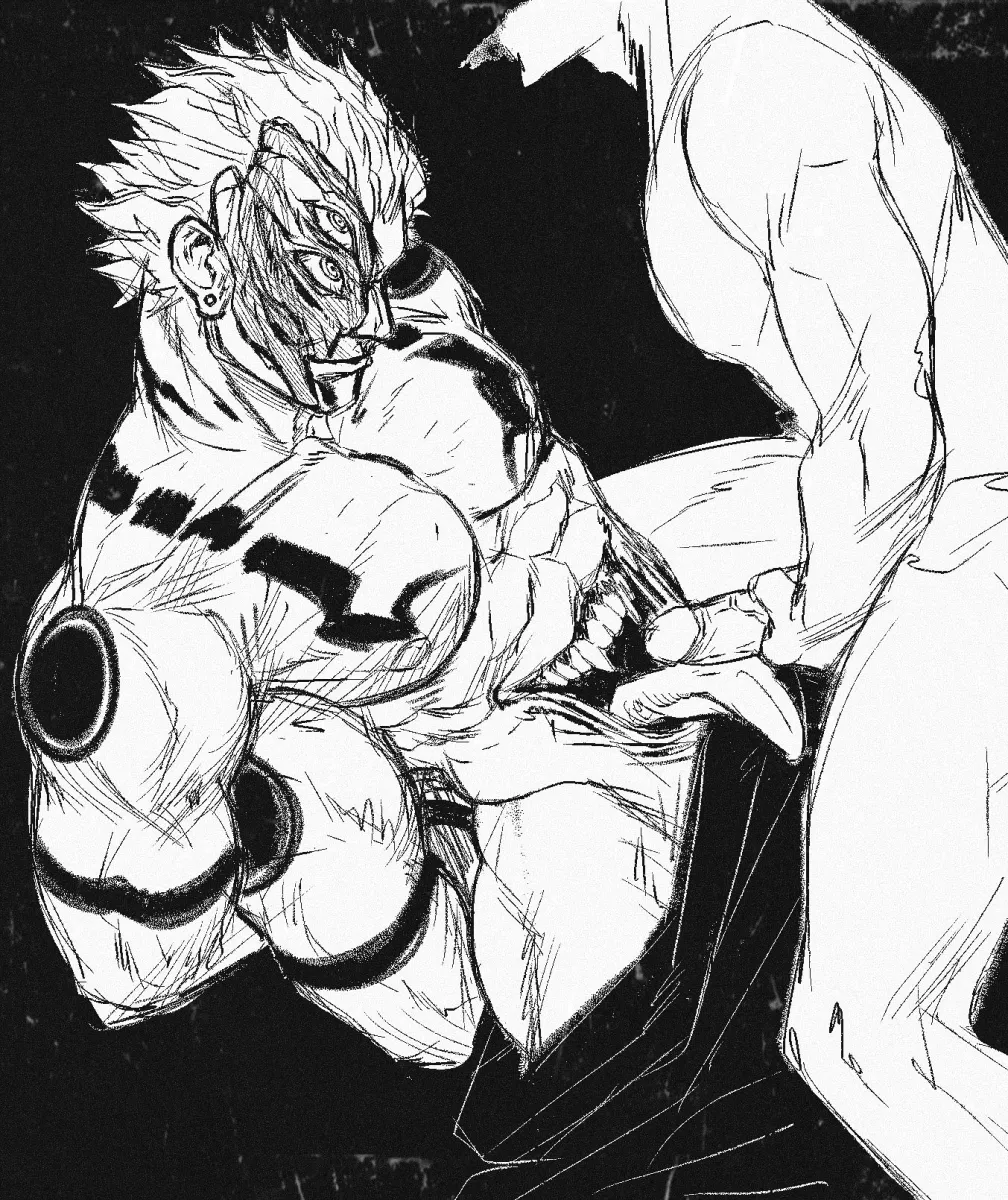 Ryoumen Sukuna (Jujutsu Kaisen), Ryoumen Sukuna (True Form) (Jujutsu Kaisen) by Smokerichi