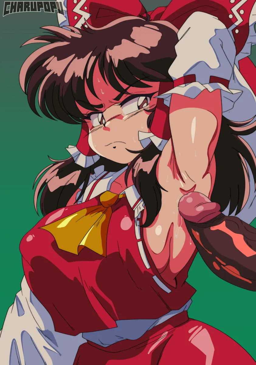 Hakurei Reimu by Charupopu
