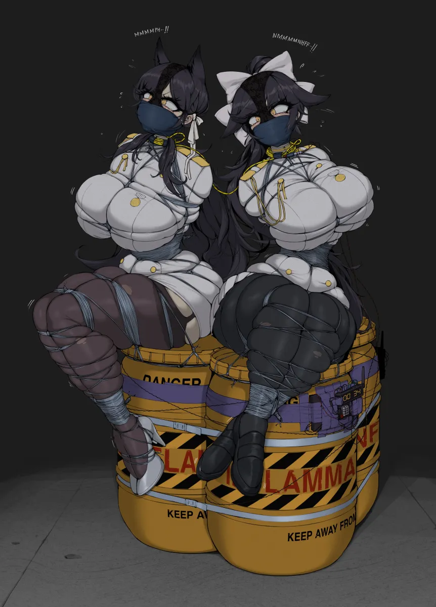 Atago (Azur Lane), Takao (Azur Lane) by Ameng (Katena1990)