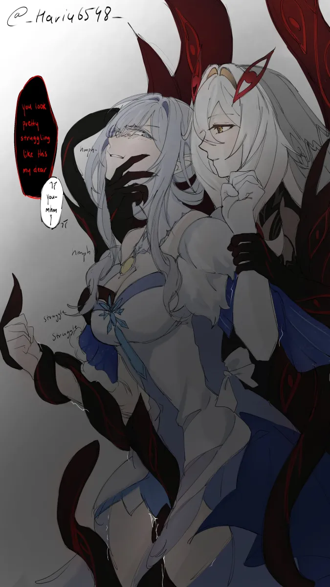 Anastasya Feodorovna Snezhnaya, Ronova (Genshin Impact) by Hariu6548