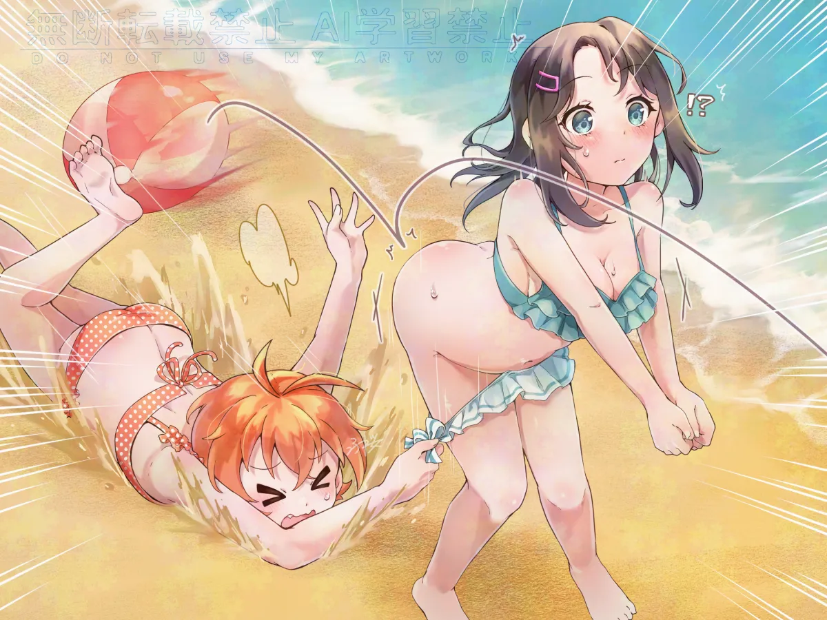 Okusawa Misaki, Kitazawa Hagumi by Shifo 514