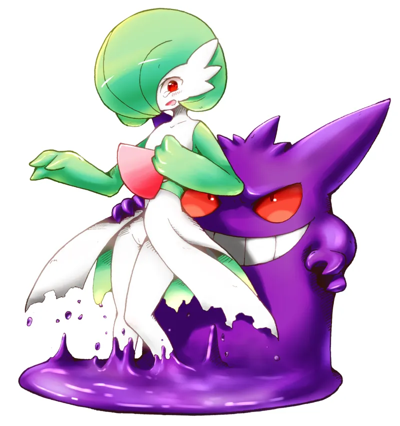 Gardevoir, Gengar by 5651030905
