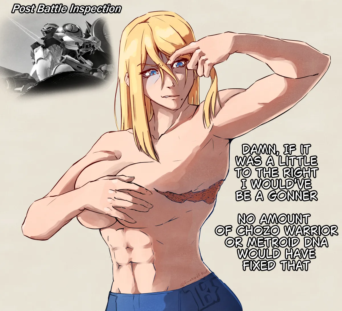 Samus Aran by Frankiedfkun