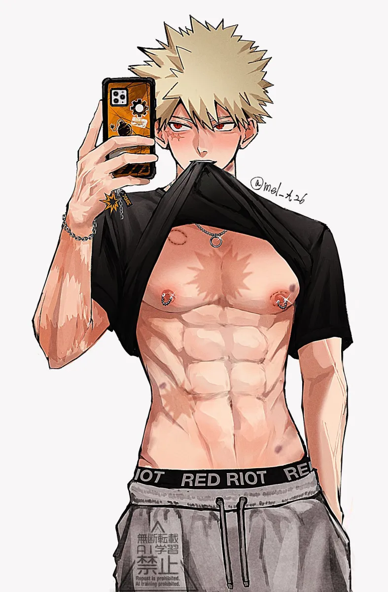 Bakugou Katsuki by Mel T26