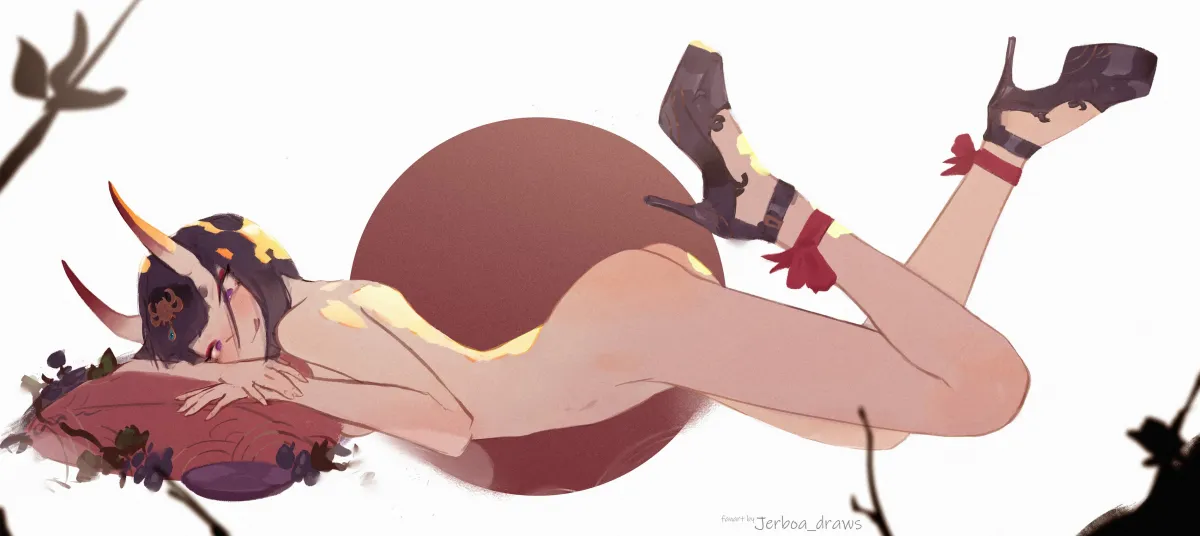 Shuten Douji (Fate) by Jerboa-Draws