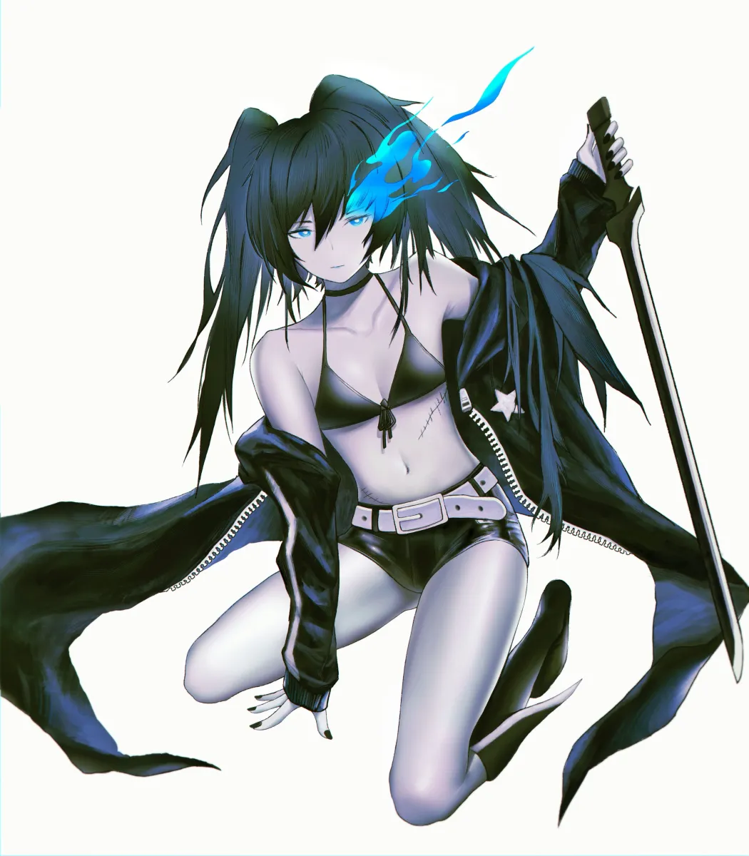 Black Rock Shooter (Character) by Ly (Pixiv13839236)