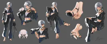 Black Sandals