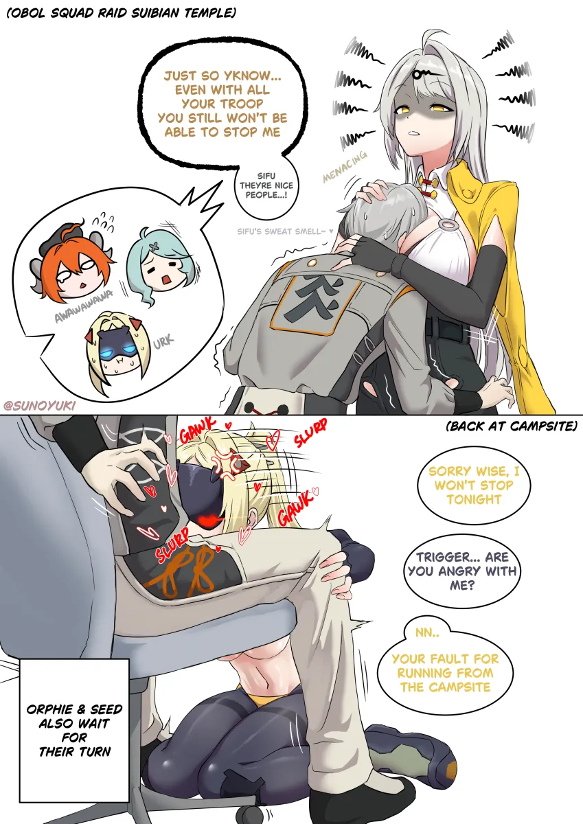 Wise (Zenless Zone Zero), Yixuan (Zenless Zone Zero) by Sunoyukey