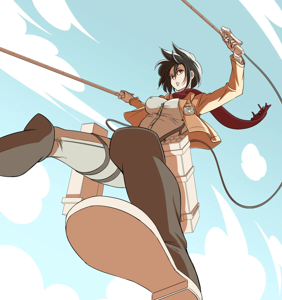 Mikasa Ackerman by Kiyosumi Hurricane