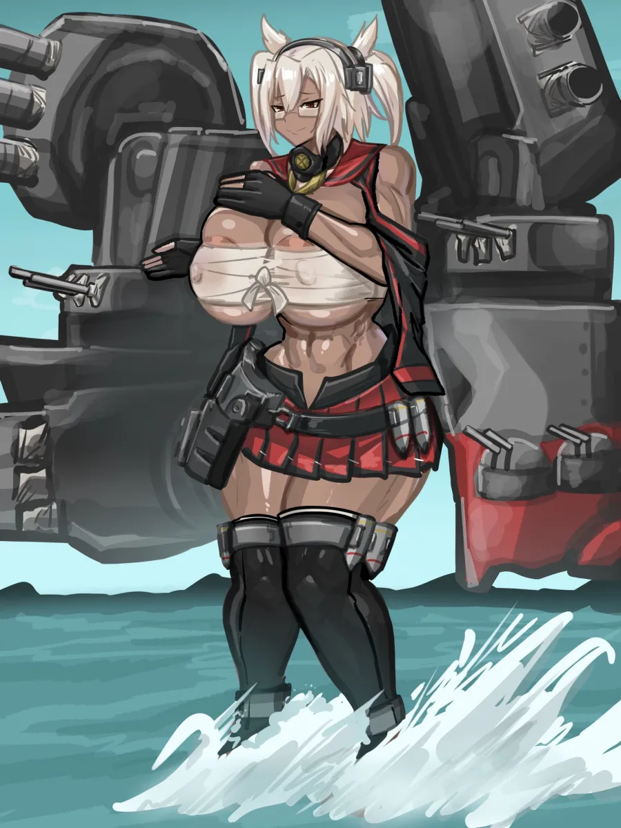 Musashi (Kancolle) by Slavsegger