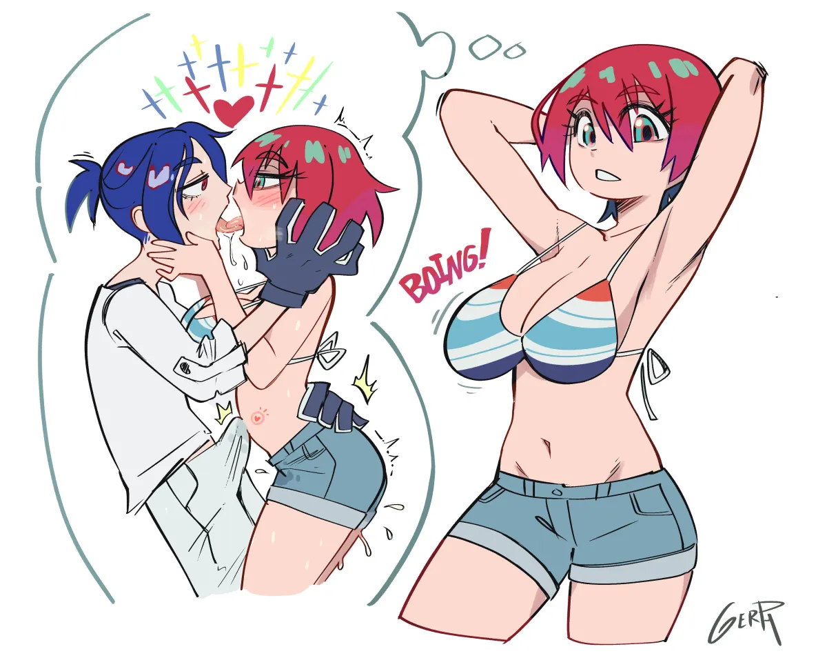 Amate Yuzuriha, Shuji Ito by Gerph