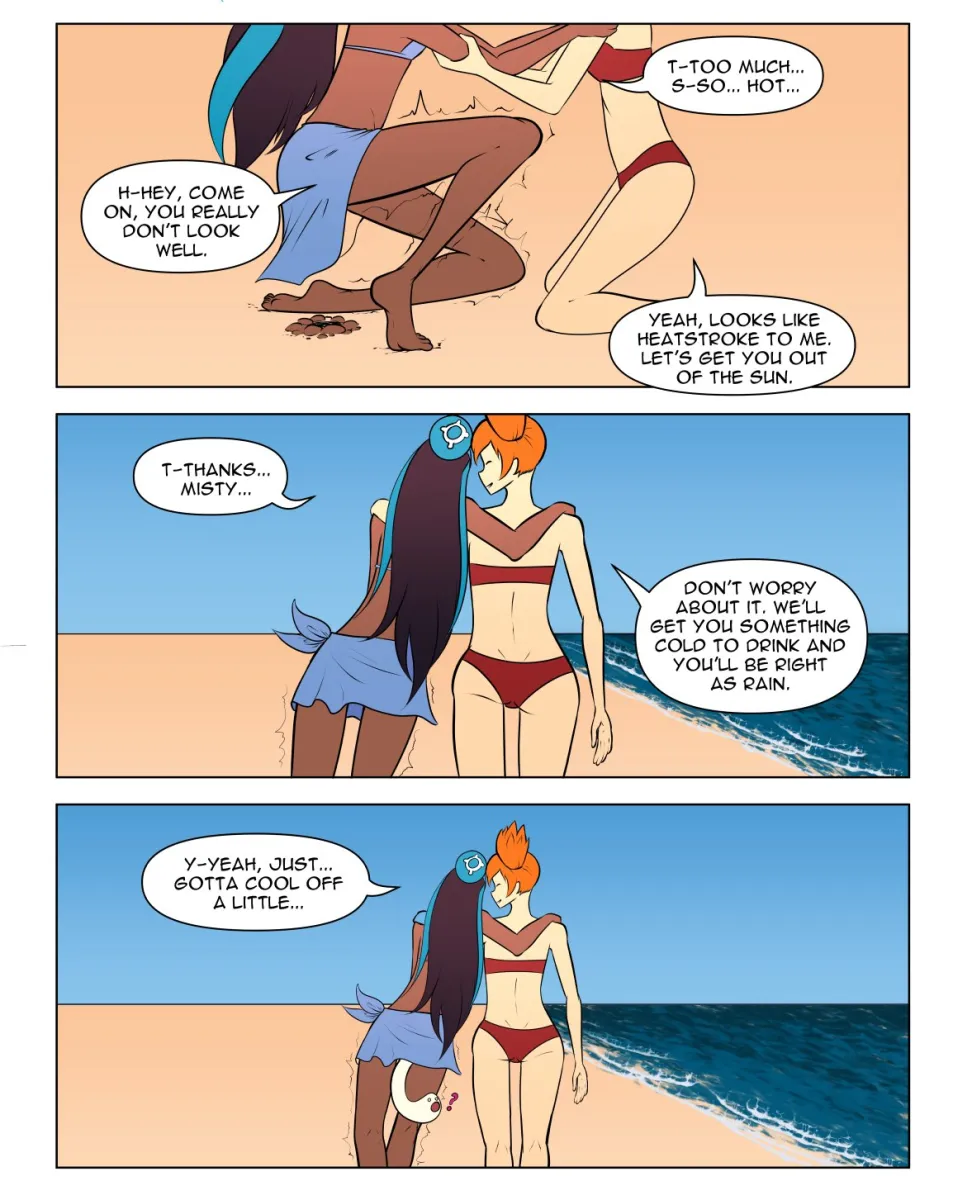 Misty (Pokemon), Nessa (Pokemon) by Bakuhaku