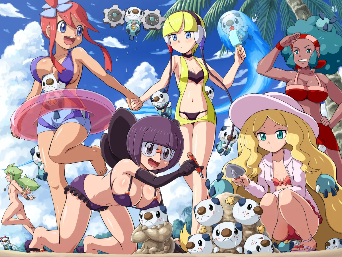 Skyla (Pokemon), N (Pokemon) by Pokemoa