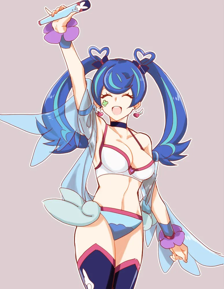 Zaizen Aoi, Blue Angel (Yu-Gi-Oh!) by Sakimiya297