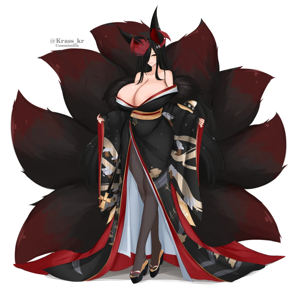 Friedrich Der Grosse (Azur Lane), Friedrich Der Grosse (Dark Raiments Of Gagaku) (Azur Lane) by Krass