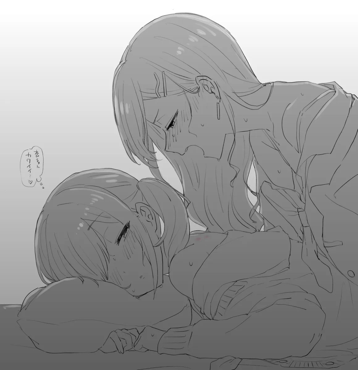 Shiraishi An, Azusawa Kohane by Akkgsyk