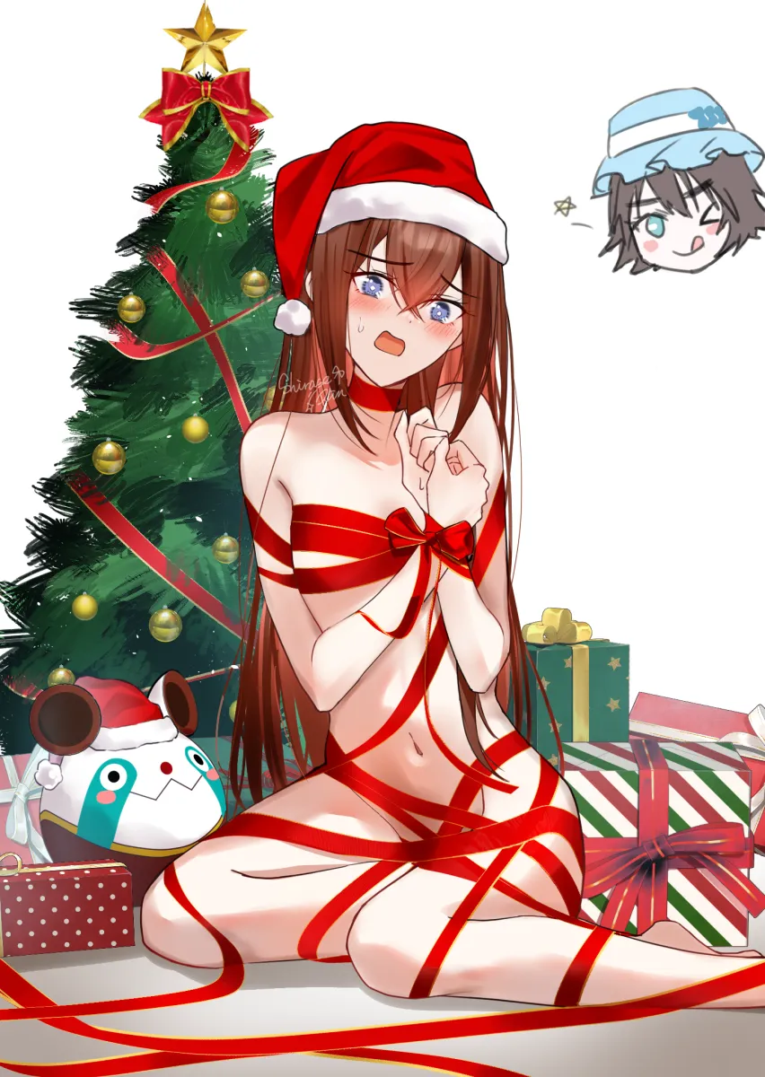 Makise Kurisu, Shiina Mayuri by Shirase Rin
