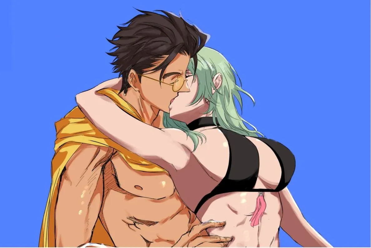 Female Byleth (Fire Emblem), Claude Von Riegan by Abcheeks
