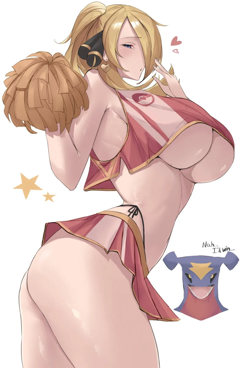 Cynthia (Pokemon), Garchomp by Calmgreentori